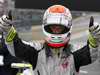 GP BRASILE, Brazilian Grand Prix - Saturday
Interlagos, Sao Paulo, Brazil.
17th October 2009.
Rubens Barrichello, Brawn GP BGP001 Mercedes celebrates after taking Pole Position. Portrait.
World Copyright: Charles Coates/LAT Photographic
ref: Digital Image _26Y2344
